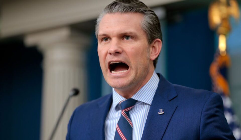 Hegseth Freaks Out After Testing Positive for Estrogen