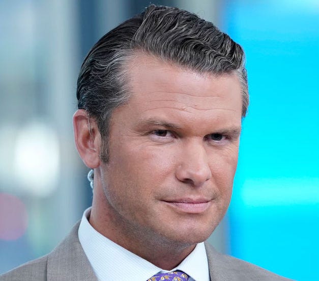 Hegseth Says His Naturally High Testosterone Has Helped Him Apply Makeup