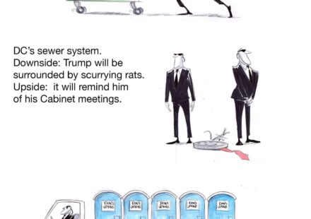 Other Places the Secret Service Can Hide Trump