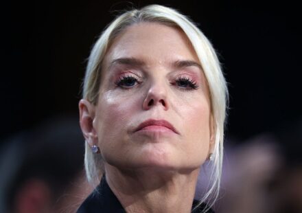 Pam Bondi Upstages Todd Blanche Hearings by Releasing Naked Photos of Trump on Epstein’s Island
