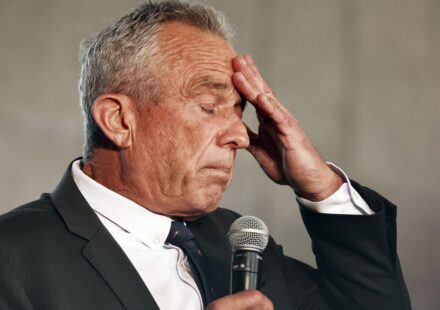 RFK Jr. Spreads Conspiracy Theory That His Mind is Being Controlled by Total Idiot