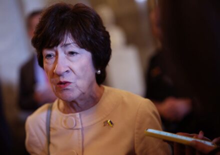 Susan Collins Challenges Democratic Rival to Pearl-clutching Contest