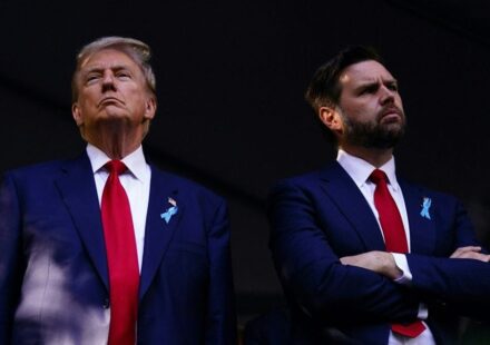 Trump Regularly Hides in Catering Truck to Avoid JD Vance