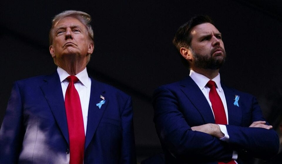 Trump Regularly Hides in Catering Truck to Avoid JD Vance